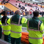 Ambulance Crew at Blackpool FC's Bloomfield Road Ground